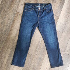 Inc Denim Straight Leg Curvy Fit Crop